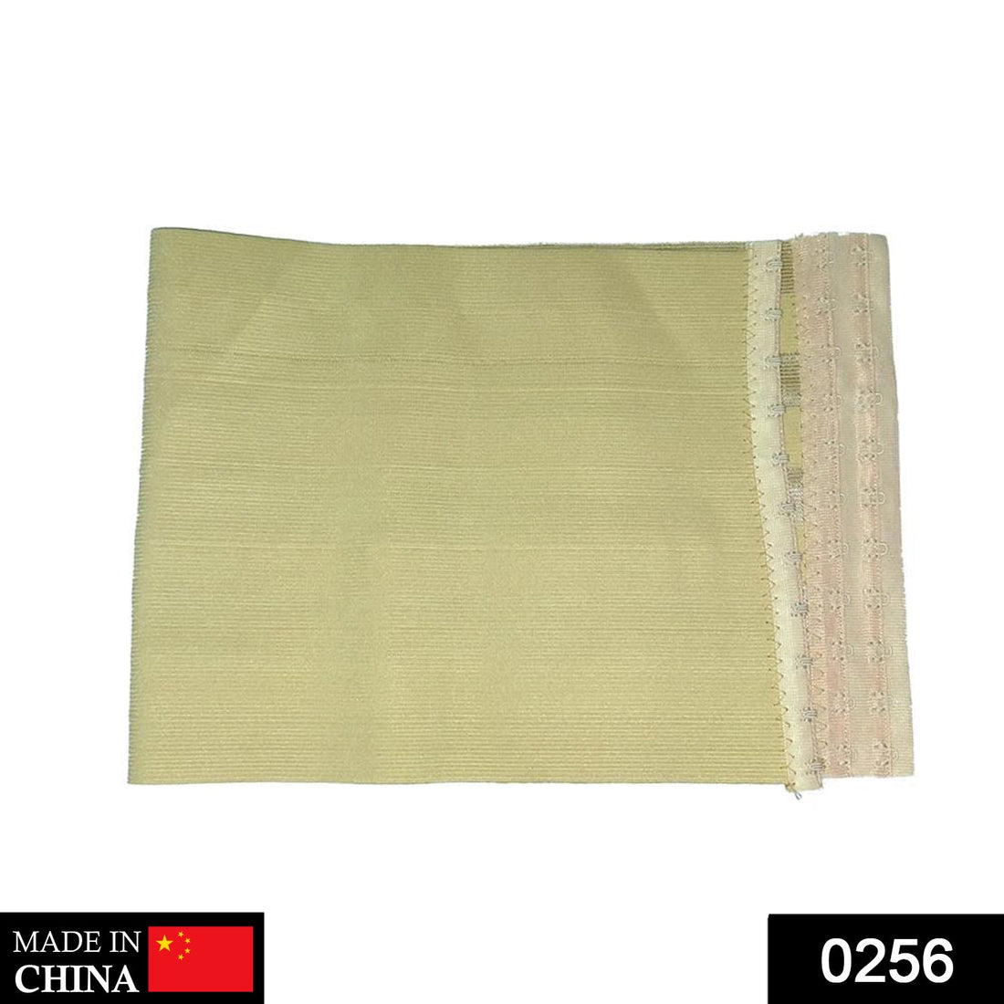 Waist trimmer belt with 2 hooks for body shaping and slimming, size L.