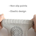 Grey Wool Knit Knee Guards for Babies & Toddlers