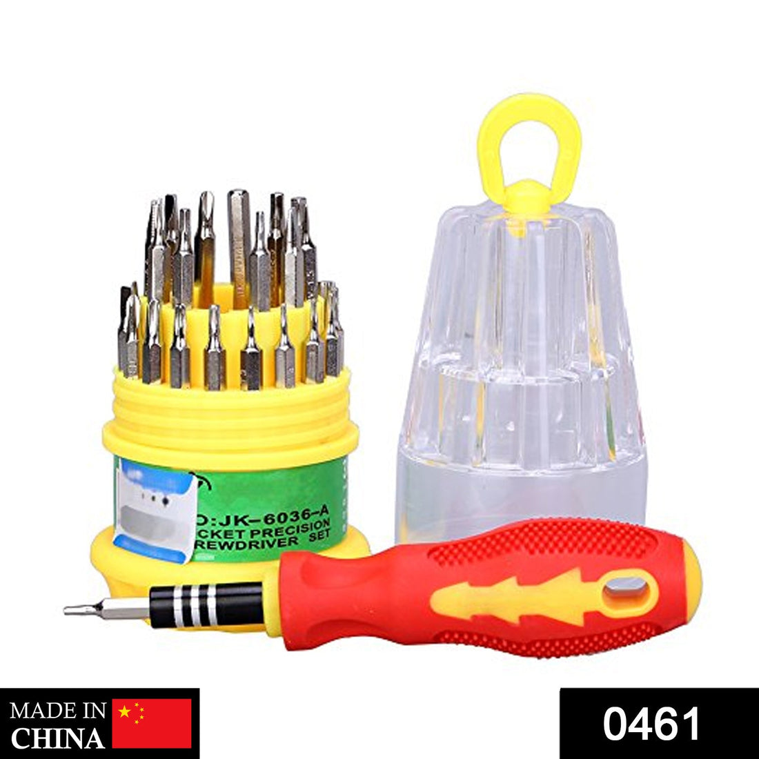 31 in 1 magnetic screwdriver tool kit for repairs.