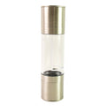 Stainless Steel Twin Spice Mill for Salt & Pepper