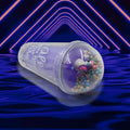 LED light sipper bottle with toy, perfect for kids