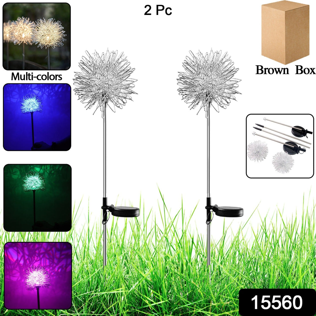 Solar Powered Dandelion Garden Lights
