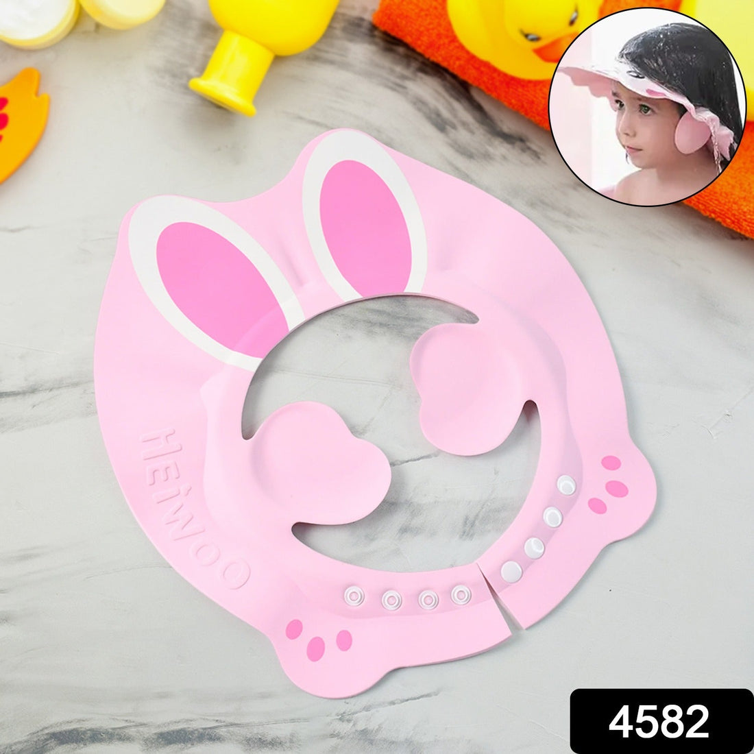 Splash Guard Bunny Cap