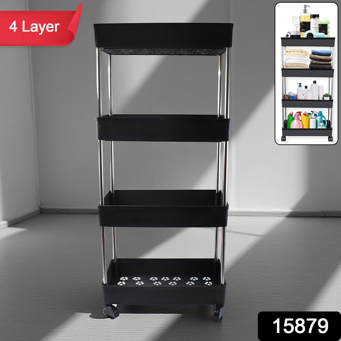 Slide Stack Storage Cart