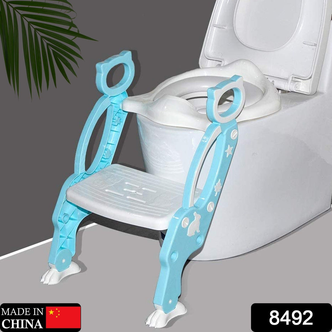Potty training seat with step stool ladder for toddlers
